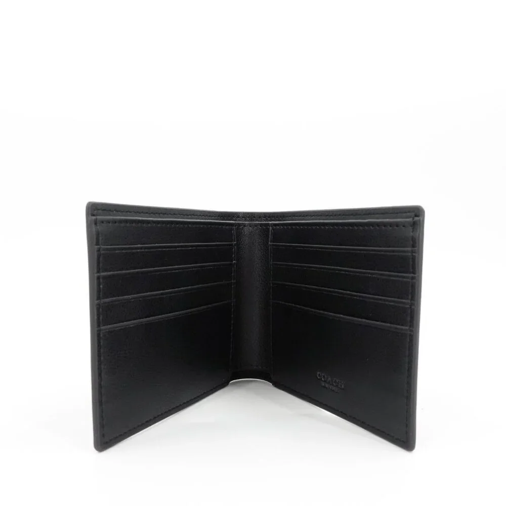 Coach Boxed 3 In 1 Wallet Gift Set Charcoal Black OS - Picture 3 of 14